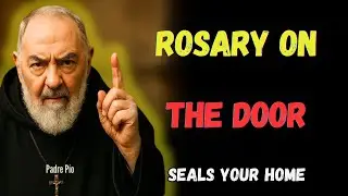 Hang a Rosary on Your Door on Padre Pio&rsquo;s Day and Seal Your Home Against Evil