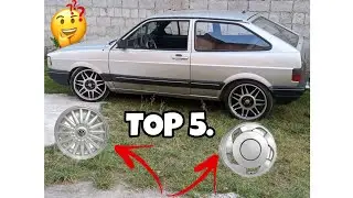 5 RODAS QUE FICAM MAIS TOP NO GOL QUADRADO !