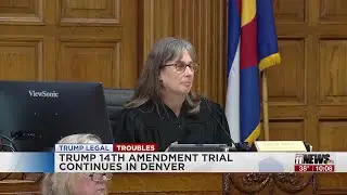 Lawsuit seeking to bar Donald Trump from the 2024 ballot continues in Denver