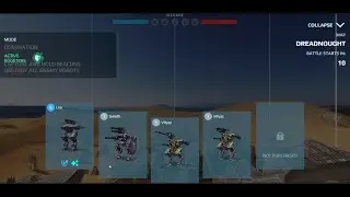Leo Gareth, Vityaz, Vityaz Gameplay DREADNOUGHT MAP| War Robots