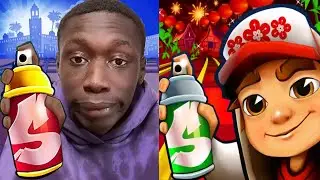 Subway Surfers Lunar New Year 2022 Tagbot Space Outfit vs Khabane Lame Run Gameplay HD