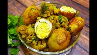 Anda Gobhi Curry | अंडा गोभी करी | Anda curry | Gobhi aloo anda sabji | Special gobhi with anda