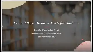 Scientific Journal Paper Review Process || What happen after paper submission?