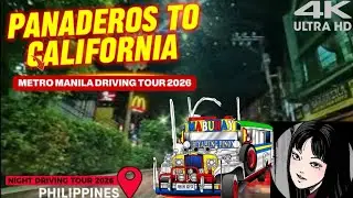 [4K] Driving Tour | Panaderos Manila &rarr; California Garden Square Mandaluyong | Philippines 🇵🇭