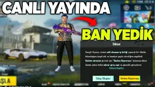 BAN YEDİM!! OYUNU SİLDİM! 😱 - PUBG MOBİLE