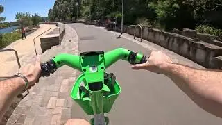 Sydney Vibes - Barangaroo&rsquo;s Reserve by Lime Bike 🍋&zwj;🟩 