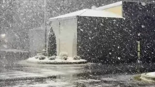 ‘It’s beautiful:’ Upson County treated to 2 inches of snow
