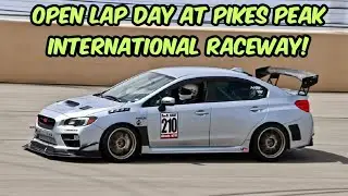 Track day at Pikes Peak International Raceway