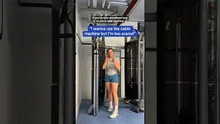 How to use the cable machine #beginnerfitness #gymtutorial #cablemachine #gymadvice #gymtips