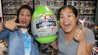 MEGA-EGGA Gaming Mystery Egg Opening - with Amy!