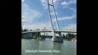 Mikolajki Pedestrian Brige #magic #magical #mikołajki #trending  #bridge #lake #walking #poland