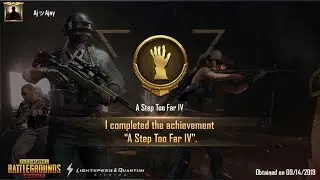 A Step Too Far IV | Chased By Monsters For a total 20000 Meters | PUBG Mission Completed | PUBGM