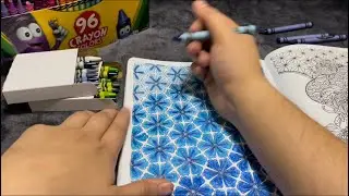 ASMR COLORING, Juicy Fruit Bubble Gum, Brushing, Whispering, Hard Candy Sounds!