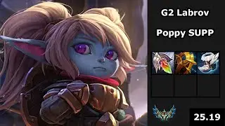 G2 Labrov (Poppy) vs (Pyke) - EUW Challenger - Patch 25.19