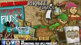 Pirate Fluxx - International Talk Like a Pirate Day 2018 (our custom cards)
