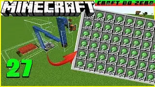 SUPER FARM DE SLIME COMPLETA E ELEVADOR DE ITENS, MINECRAFT [CRAFT DO ZERO] #27