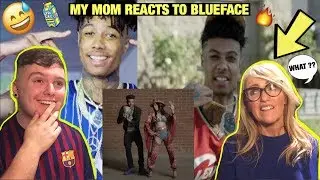 My Moms FIRST REACTION to Blueface !! | (Respect My Crypn, Bleed It and Thotiana ft. Cardi B) 😬