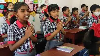 kendriya Vidyalaya Prayer By Class III Students || Kendriya Vidyalaya NIT Agartala ||