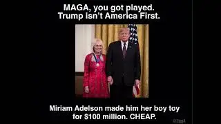 Miriam Adelson's NOT so secret relationship with Trump!