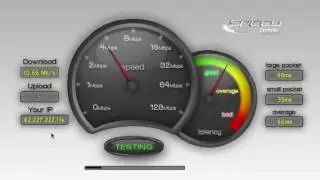 Speed Test  IP-basierten Telekom Anschluss 2013