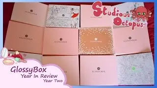 GlossyBox Year Long Review - UK Year Two - June 2015 to May 2016