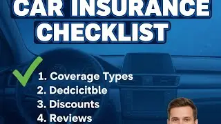 Car Insurance Checklist: 5 Things You MUST Know Before Buying #car insurance #car