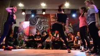 FUNKY STYLE STARS  vol 7  SDK Ukraine  Dancehall 2x2 1/2 Dee&Frida vs Lina&Lis.Kris ★ dance ★ танцы