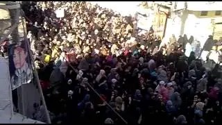 Protest - Alamadar Road Pearl Incident 10 January 2013