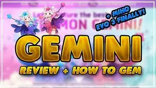 Monster Super League! GEMINI REVIEW! & HOW TO GEM! + SHARING THE MOMENT WITH WET MIHO!