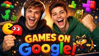 I played some games on google! With my friend 