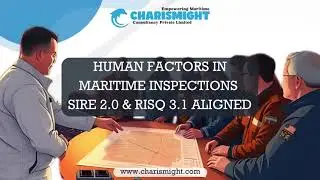 🌊 Human Factors in Maritime Inspections, fully aligned with SIRE 2.0 & RISQ 3.1 🚢