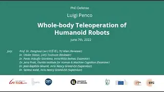 Luigi Penco - PhD defense - Whole-body teleoperation of humanoid robots