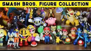 EPIC Super Smash Bros. Action Figure Collection Display!!!