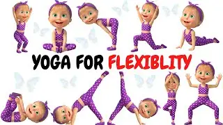 Easy Yoga for Kids ✨ Perfect for Flexibility & Relaxation | #yoga
