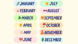 महीनों के नाम हिन्दी में और अंग्रेजी भाषा में, months name for kids, months, @bittukipathshala1122 