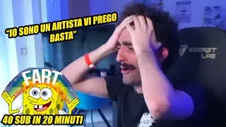 Mario Sturniolo fa il record di sub con le scoregge!!!!!