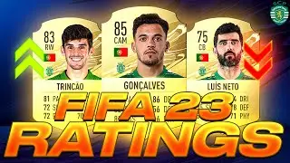 SPORTING IN FIFA 23🤩| FUT 23 RATINGS PREDICTION ft. Gon&ccedil;alves, Trinc&atilde;o, St. Juste etc. 🌟