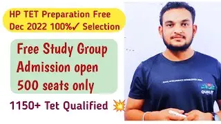 HP TET Preparation Free Dec 2022 | HP TET TGT JBT 2022