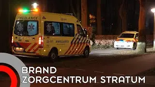 Brand in seniorenflat in stadsdeel Stratum