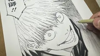 Manga Page Drawing I JUJUTSU KAISEN 呪術廻戦 I Speed Drawing I Manga Page #33