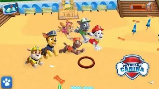 PATRULHA CANINA Mundo do Resgate  - Na Praia Com os Filhotes