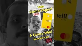 Como Paguei a fatura do cart&atilde;o Will, erro no aplicativo will, aplicativo will n&atilde;o abre como resolver