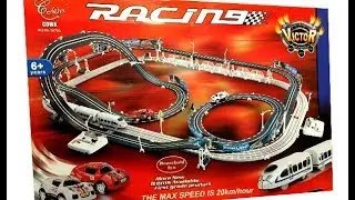 Racing-Set Victor Autobahn + Eisenbahn [Cowa] |Review