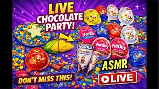 satisfied video with candy asmr 🤡🍭🤡unboxing🤡 #asmr #livestreming