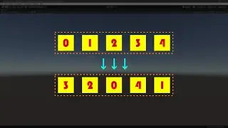 Shuffling Elements of a List | C# | Unity Game Engine
