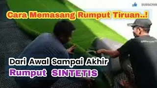 cara memasang rumput tiruan...mudah Dan  cepat @WITEXJAVA #construction#renovasirumah #renovasi