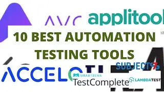 🔴 BEST 10 Automation Testing Tools | Automation_Community_India 🔥