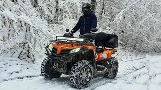 CFMoto CForce 520L - Actiune in Zapada!