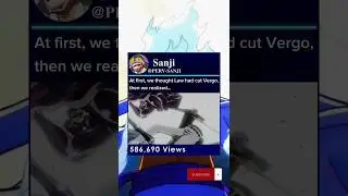 Law cutted punk hazard in to two   #law #onepiece