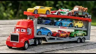 Disney Pixar Cars Unboxing Review | Mattel Disney Pixar Cars Color Changers Car Wash Playset